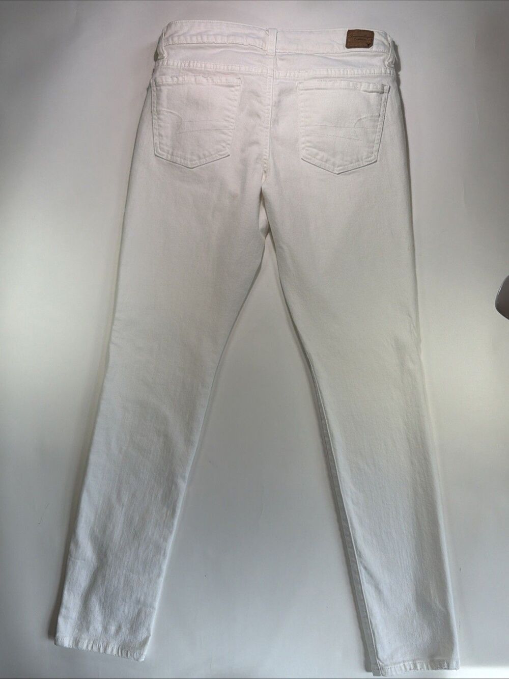 American Eagle Women’s White Jegging Size 8 - Picture 2 of 2